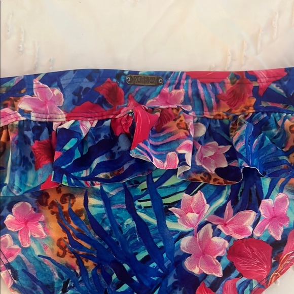 2Chillies Tropical Floral Bikini - Blue and Pink - Picture 10 of 10